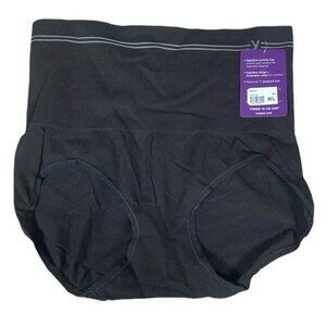 YUMMIE To The Core Black Panty Brief Shapewear Size M/L NWT #2794